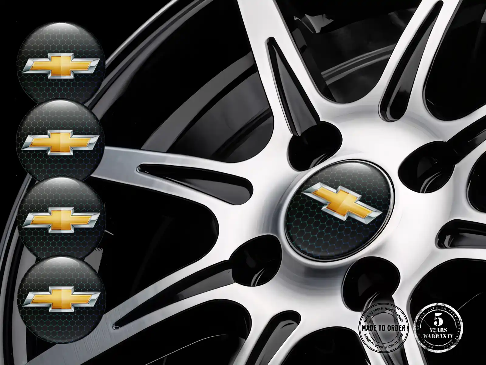 Chevrolet  Raddekal Version Individuelle Harzaufkleber